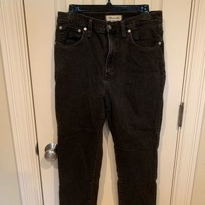 Madewell High-Rise Slim Crop Boy Jean